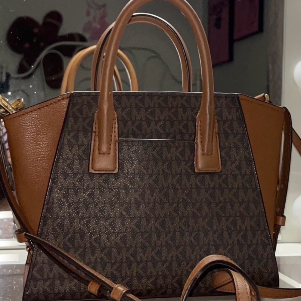 Michael Kors Brown and Tan Satchel - Picture 5 of 16
